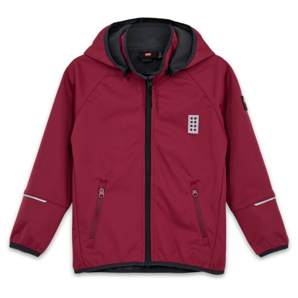 LEGO - Kid's Sky 764 - Softshell Jacket - Softshelljacke Gr 104 rot von LEGO