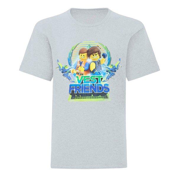 Movie 2 Tshirt Jungen Grau 128 von LEGO®