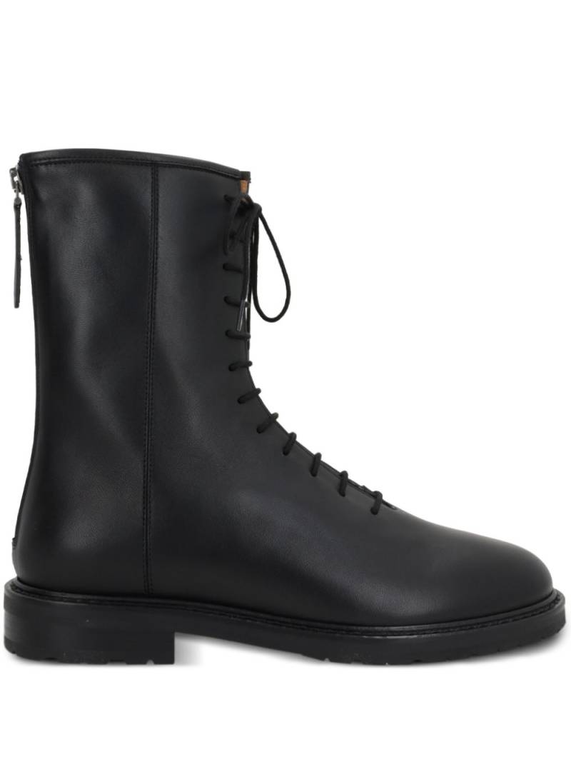 LEGRES leather ankle boots - Black von LEGRES