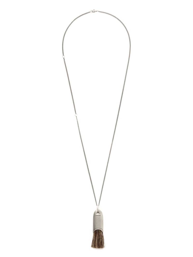 LEMAIRE Personal Brush necklace - Silver von LEMAIRE