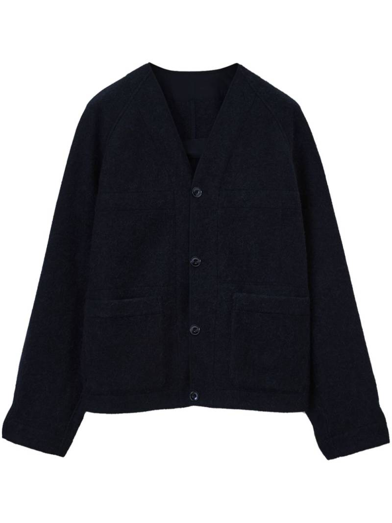 LEMAIRE Raglan Liner Jacket - Black von LEMAIRE