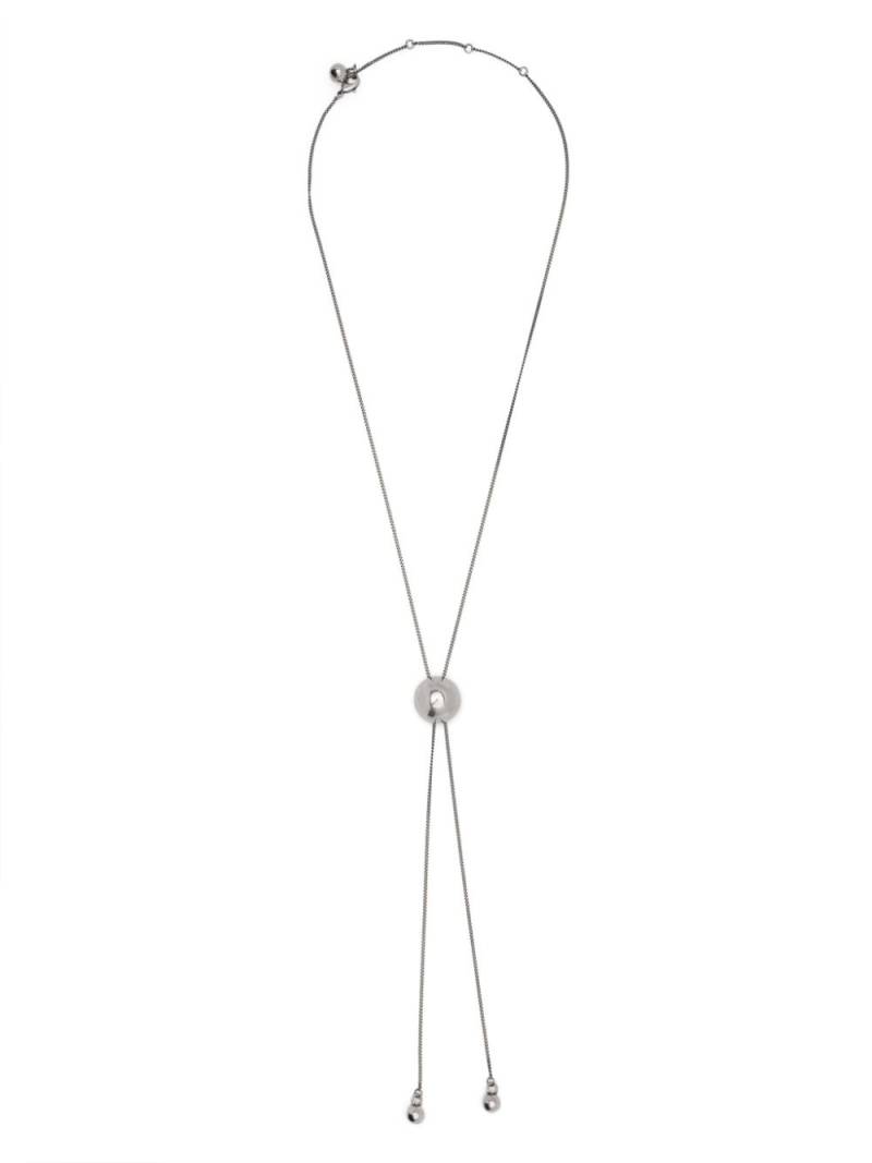 LEMAIRE Rattle Bolo Tie necklace - Silver von LEMAIRE