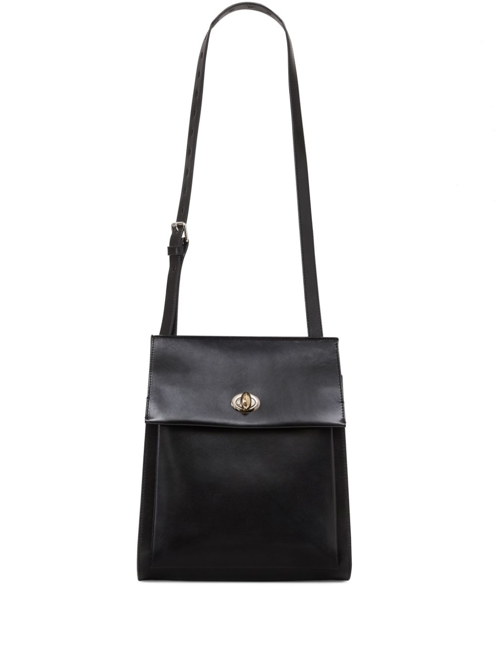 LEMAIRE Seed leather shoulder bag - Black von LEMAIRE