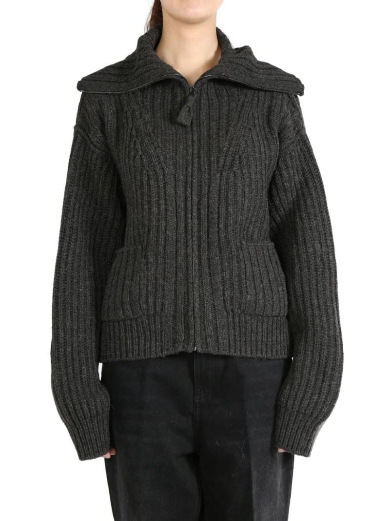 LEMAIRE Trucker cardigan - Grey von LEMAIRE