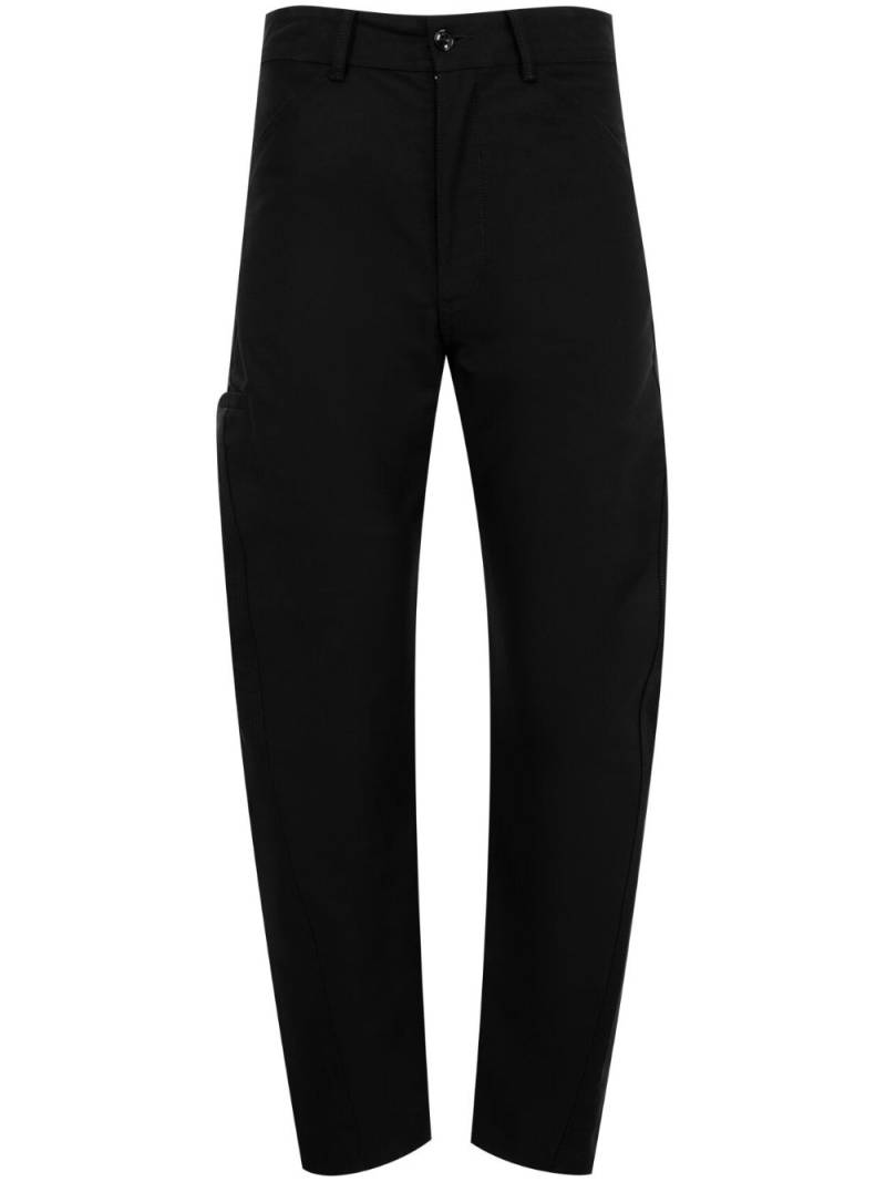 LEMAIRE Twisted trousers - Black von LEMAIRE