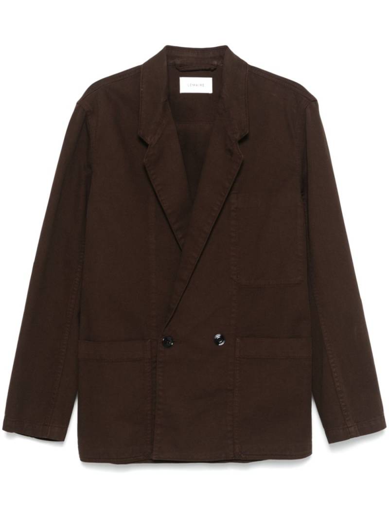 LEMAIRE Workwear blazer - Brown von LEMAIRE