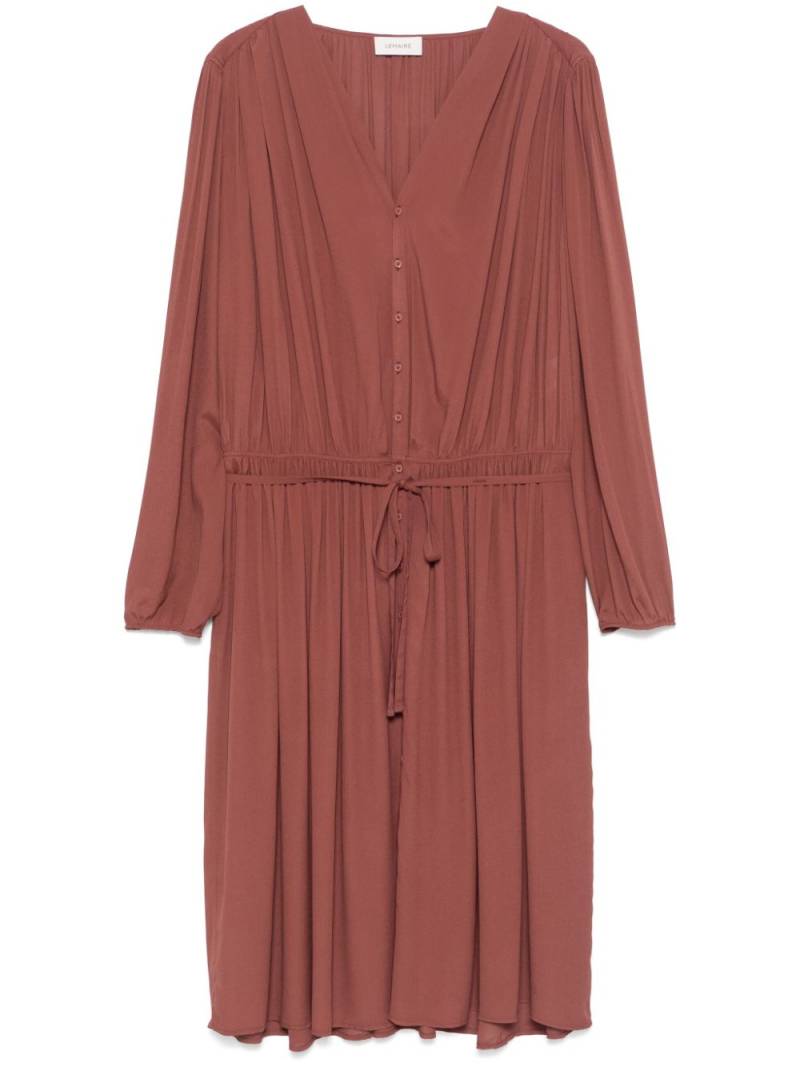 LEMAIRE blouse midi dress - Pink von LEMAIRE