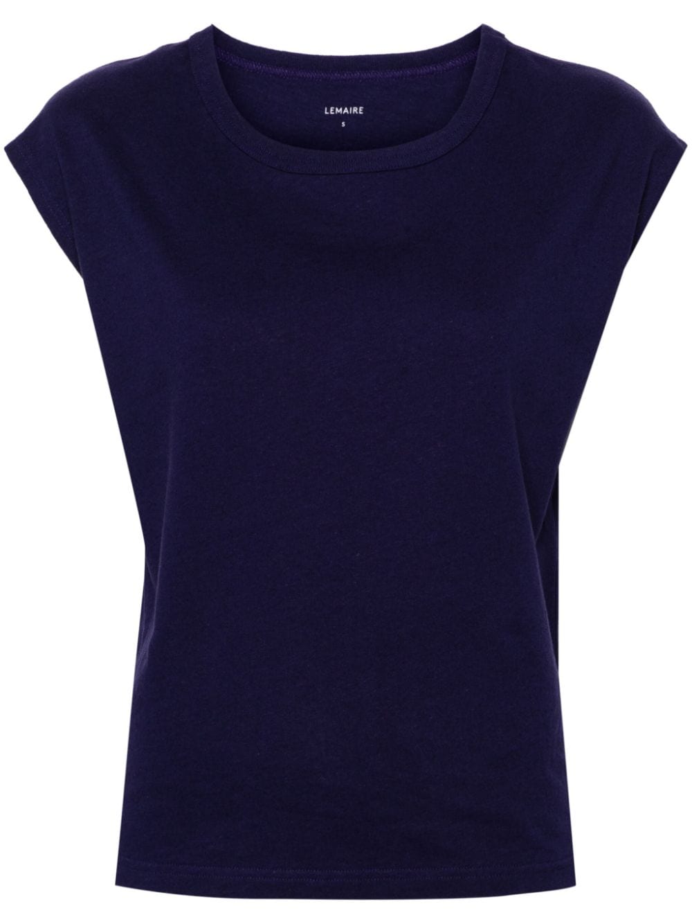 LEMAIRE cap-sleeve jersey T-shirt - Purple von LEMAIRE