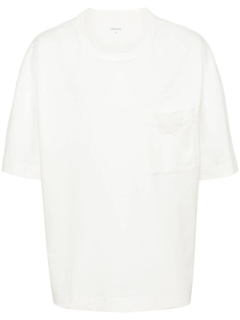 LEMAIRE chest-pocket jersey T-shirt - Neutrals von LEMAIRE