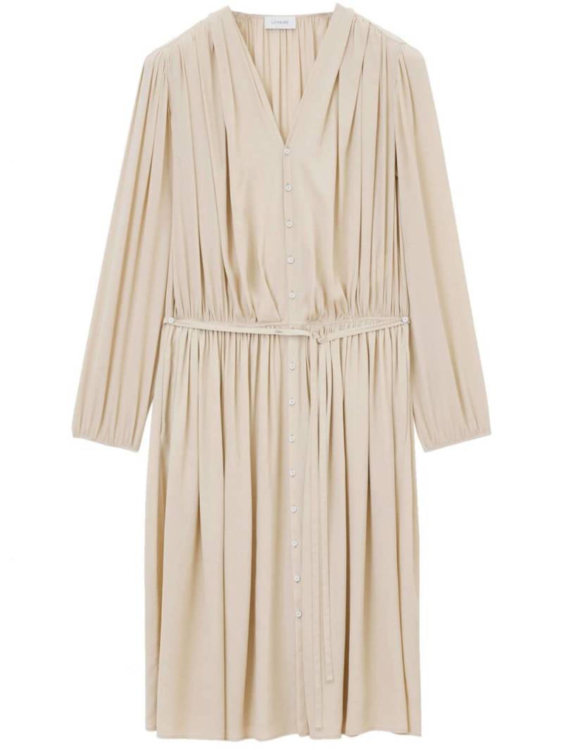 LEMAIRE fully-pleated midi dress - Neutrals von LEMAIRE