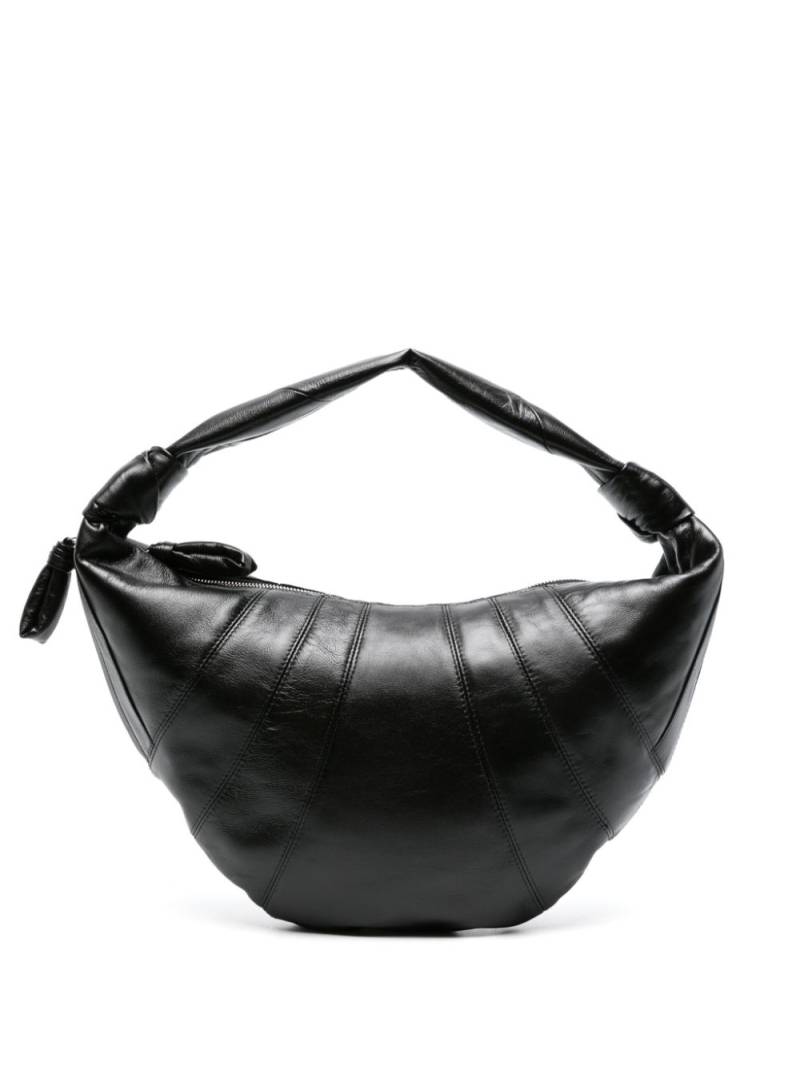 LEMAIRE large Croissant leather shoulder bag - Black von LEMAIRE