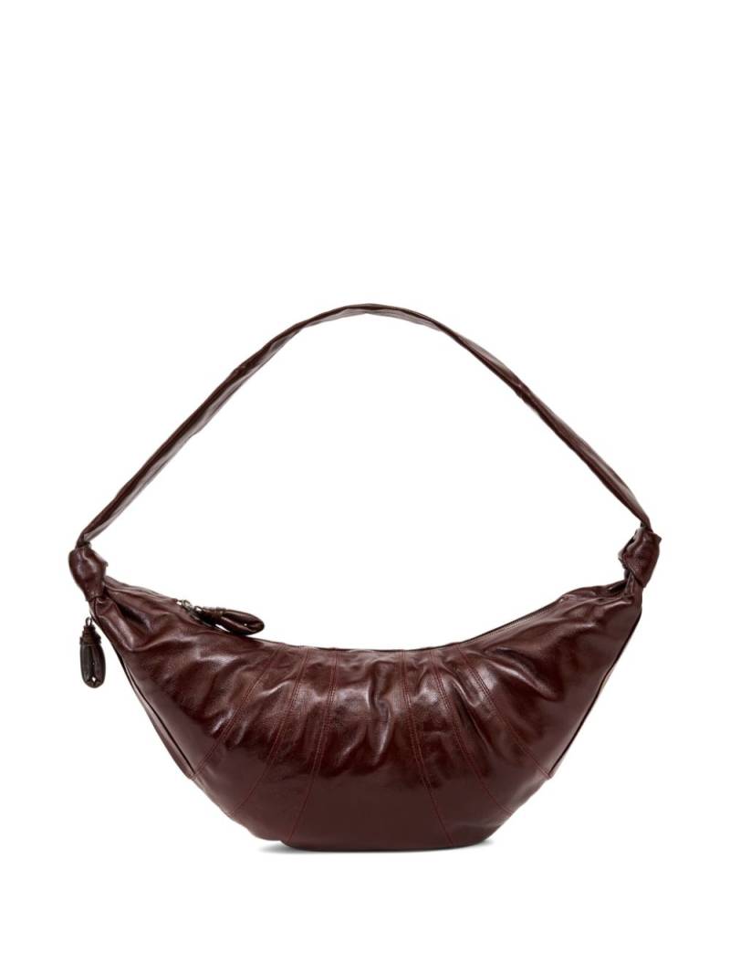 LEMAIRE large Croissant leather shoulder bag - Brown von LEMAIRE