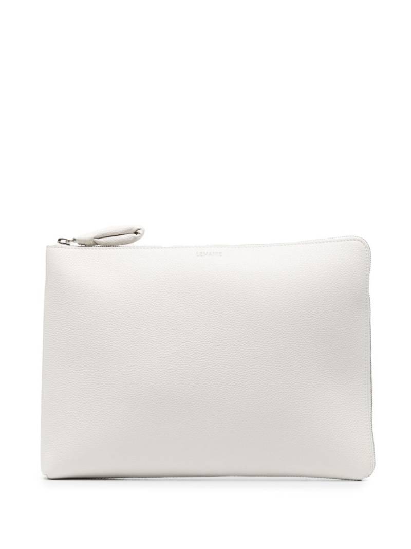 LEMAIRE logo-embossed document holder - White von LEMAIRE