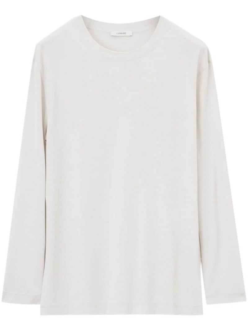 LEMAIRE long-sleeve cotton T-shirt - Neutrals von LEMAIRE