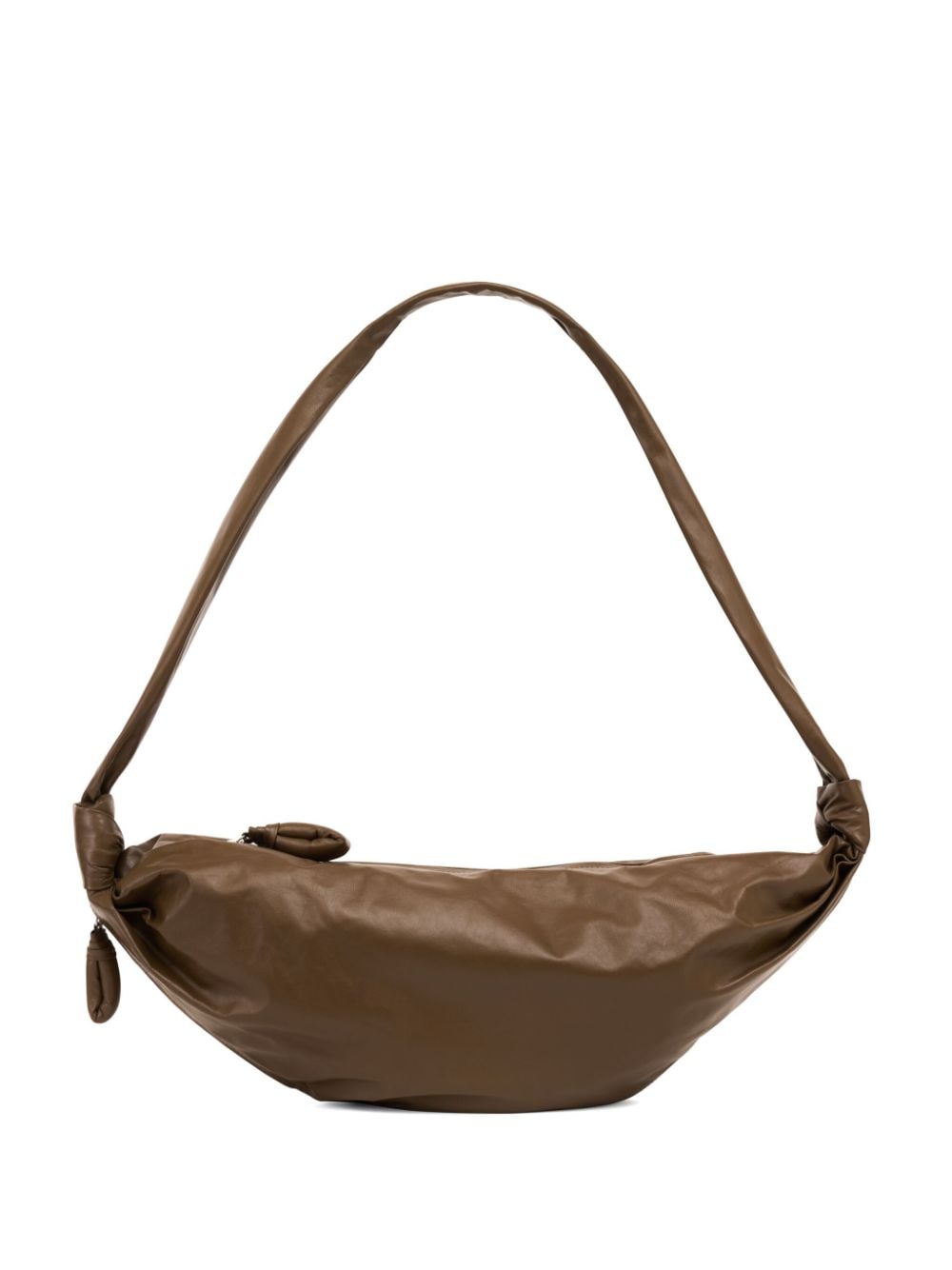 LEMAIRE medium Croissant leather bag - Brown von LEMAIRE