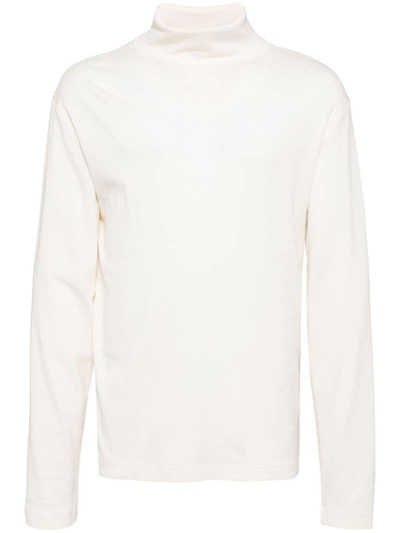 LEMAIRE mock-neck long-sleeved T-shirt - Neutrals von LEMAIRE