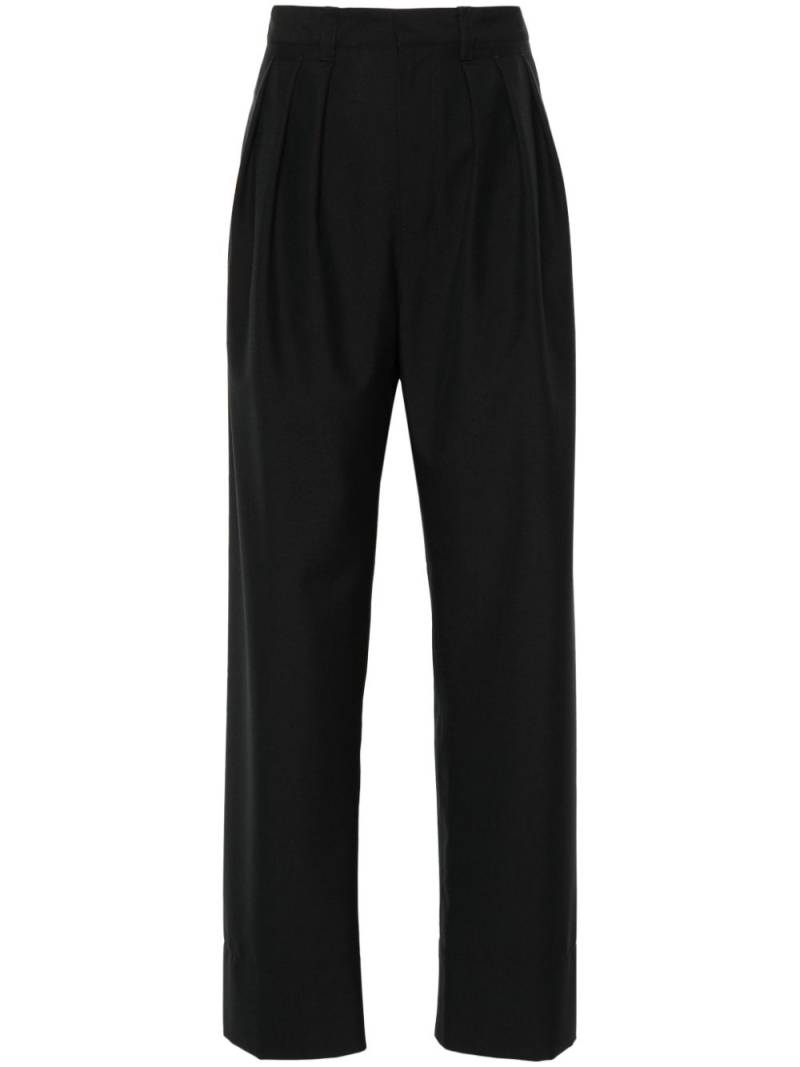 LEMAIRE pleat-detail tailored trousers - Blue von LEMAIRE