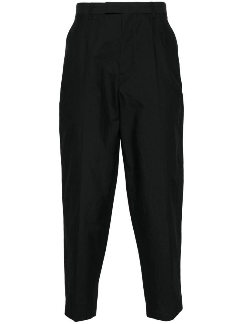 LEMAIRE pressed-crease trousers - Black von LEMAIRE