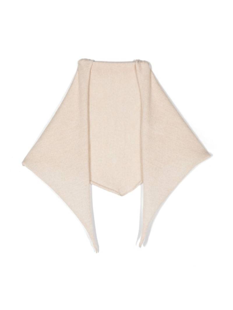 LEMAIRE rolled-trim scarf - Neutrals von LEMAIRE