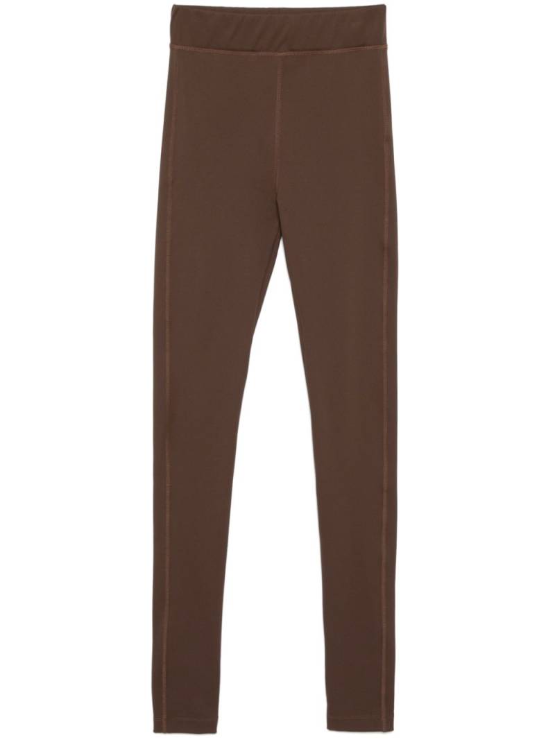 LEMAIRE second skin jersey leggings - Brown von LEMAIRE