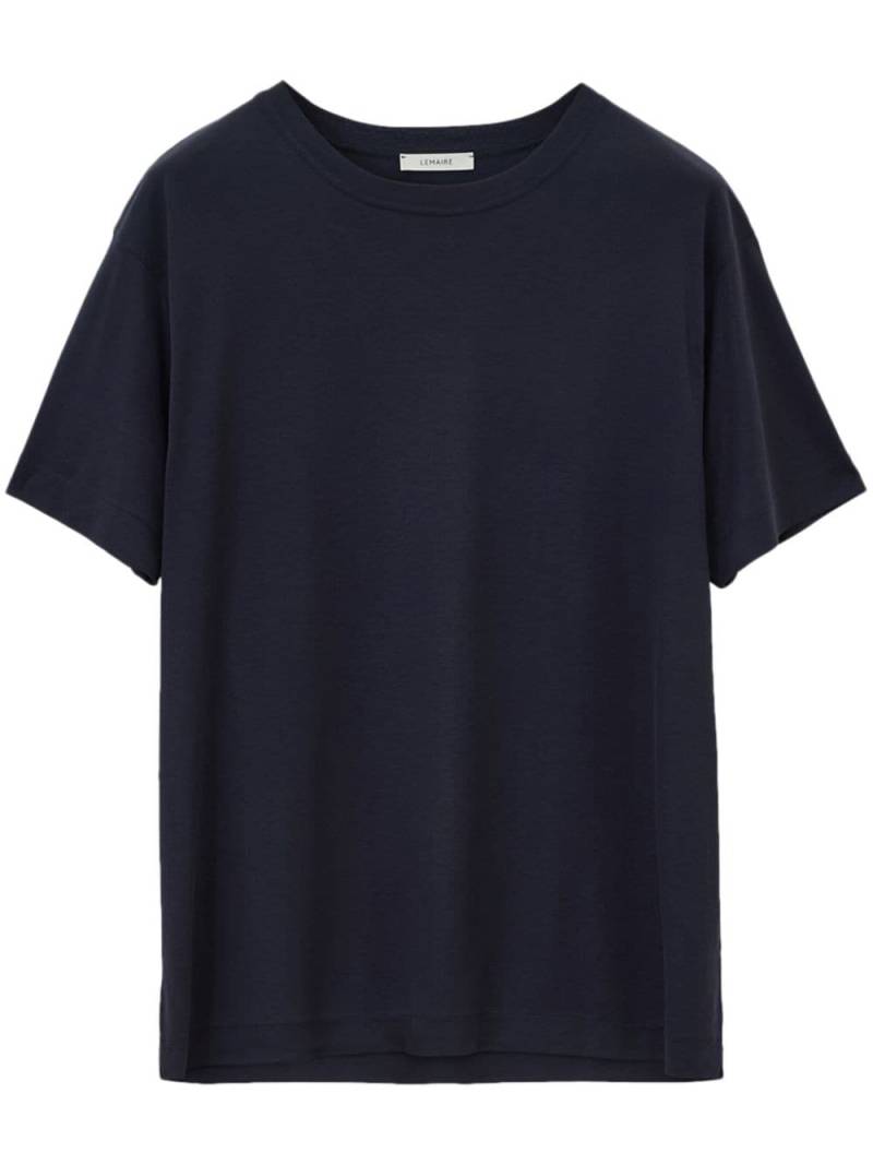 LEMAIRE short-sleeve cotton T-shirt - Black von LEMAIRE