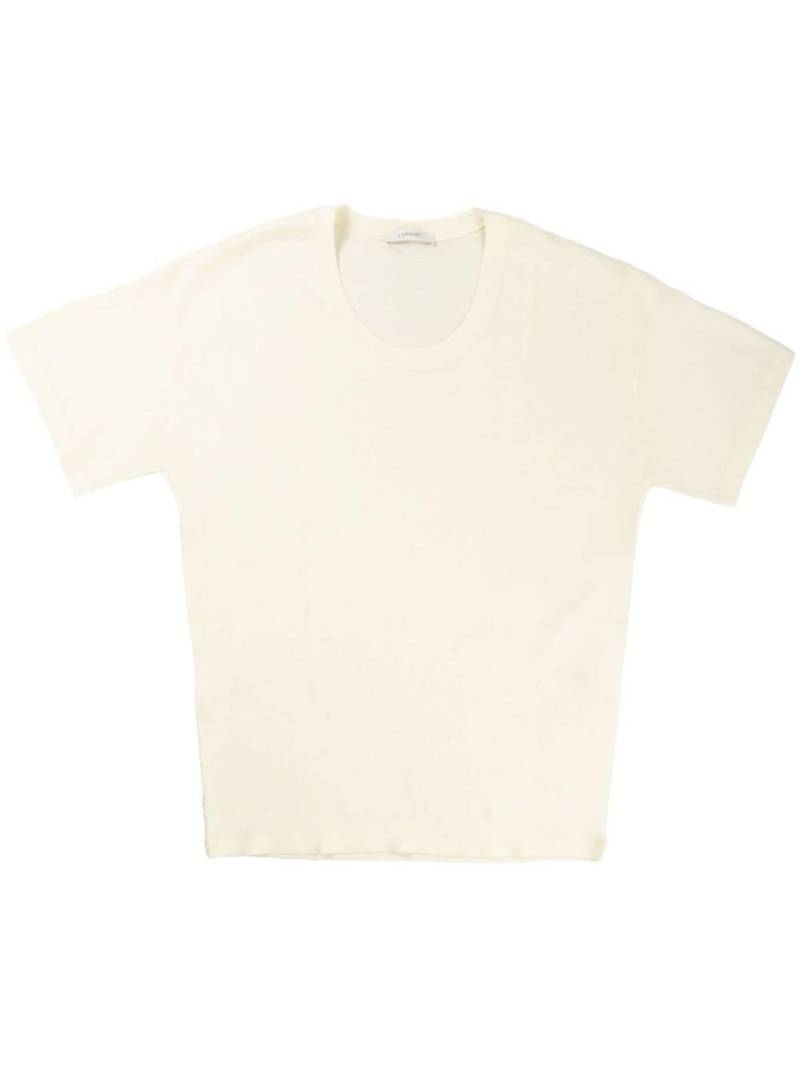 LEMAIRE short-sleeve cotton T-shirt - Neutrals von LEMAIRE