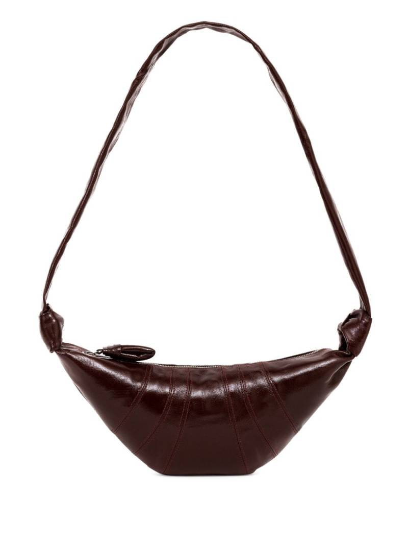 LEMAIRE small Croissant shoulder bag - Brown von LEMAIRE