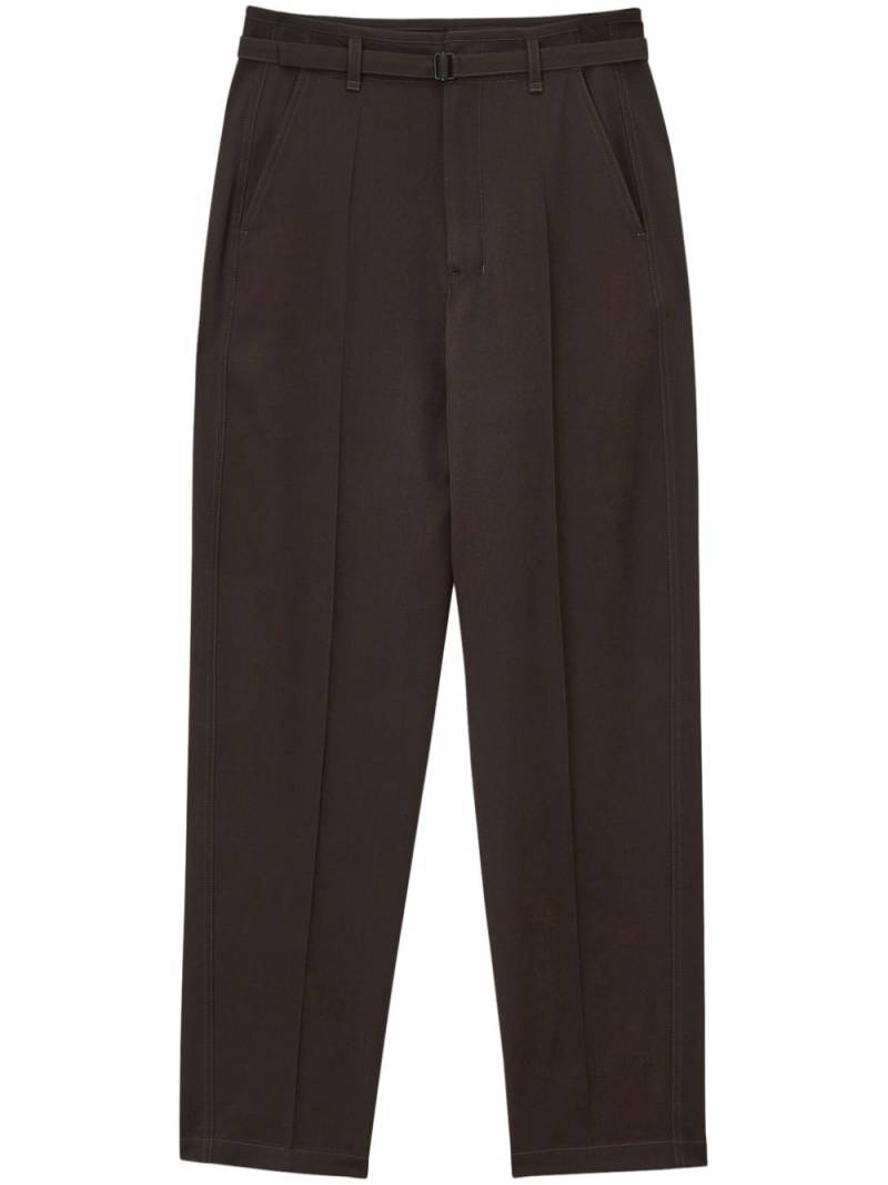 LEMAIRE soft tailored trousers - Brown von LEMAIRE