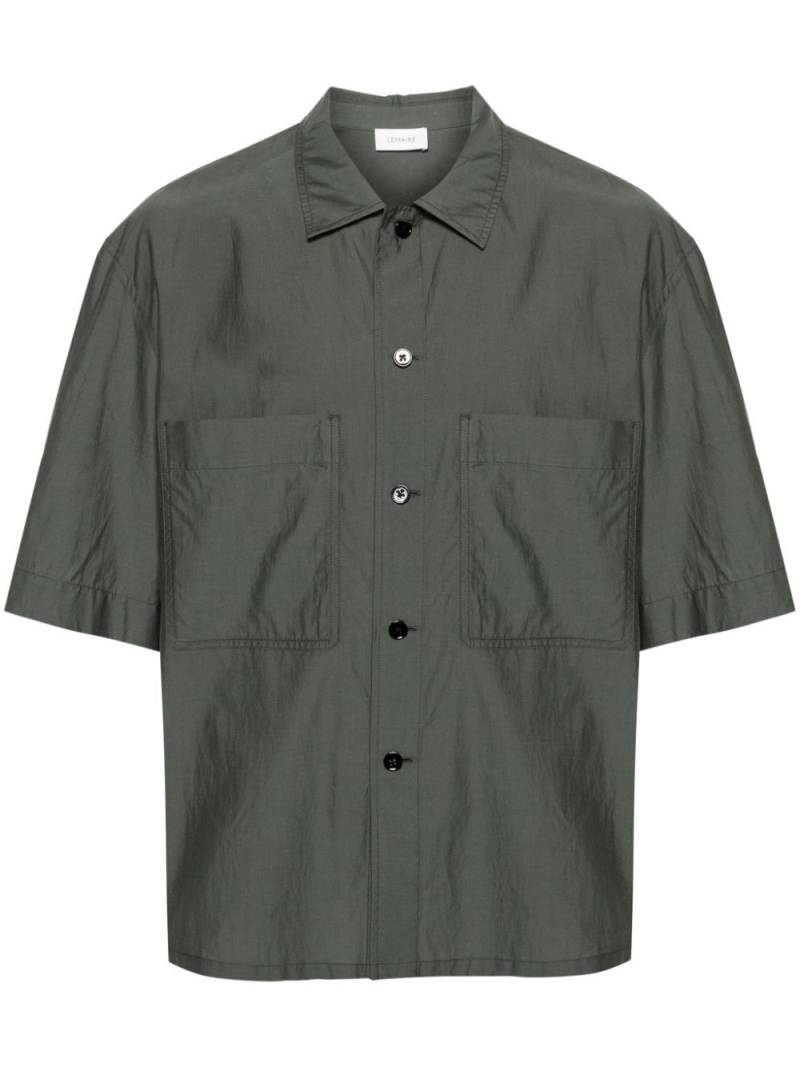 LEMAIRE three-quarter sleeve shirt - Green von LEMAIRE