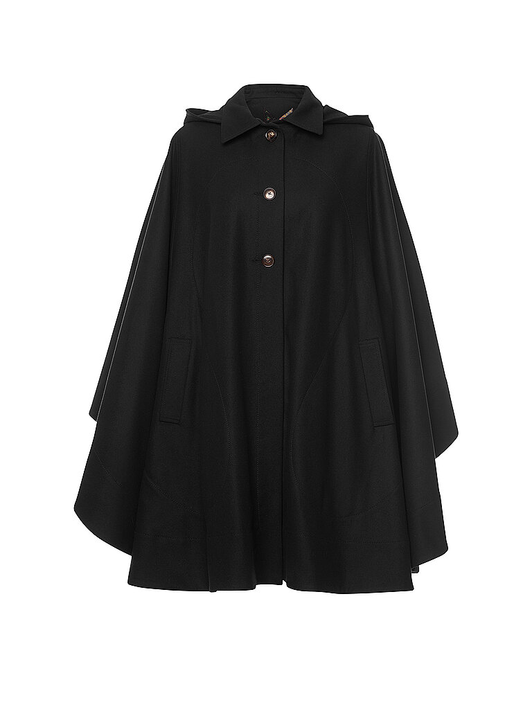 LENA HOSCHEK Cape - Poncho CLARA schwarz von LENA HOSCHEK