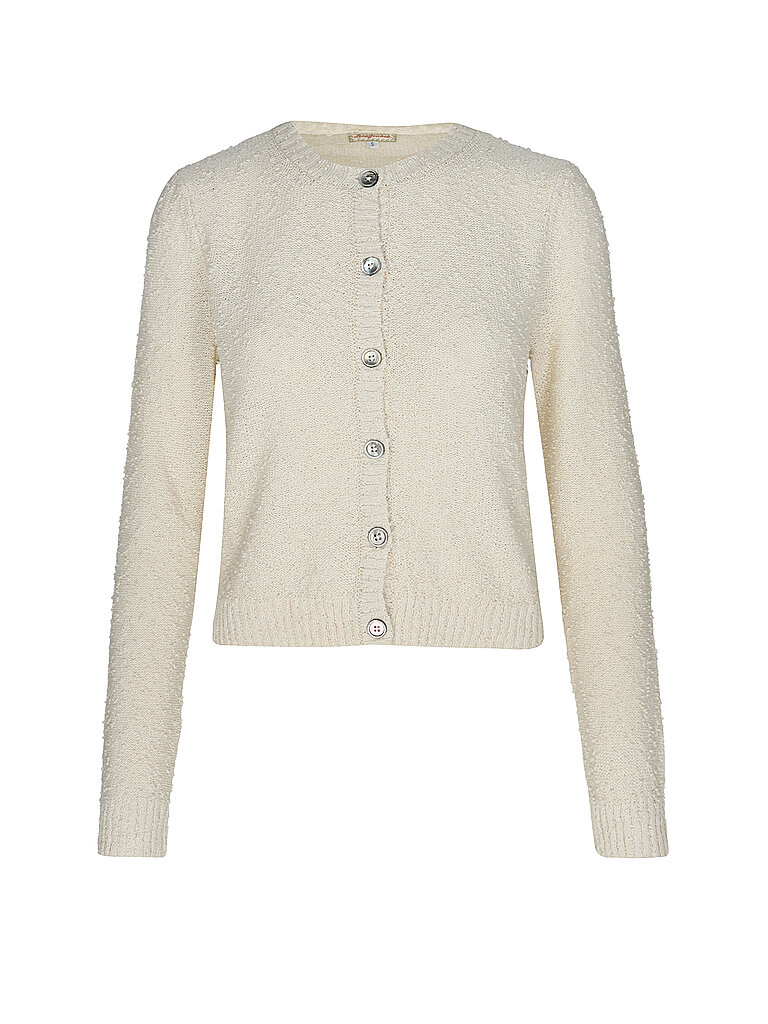 LENA HOSCHEK Cardigan DEVON creme | S von LENA HOSCHEK