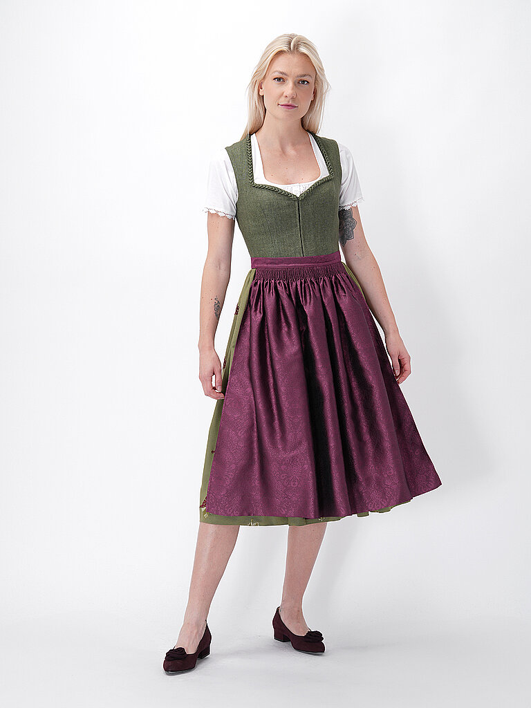 LENA HOSCHEK Dirndl LUISA olive | L von LENA HOSCHEK