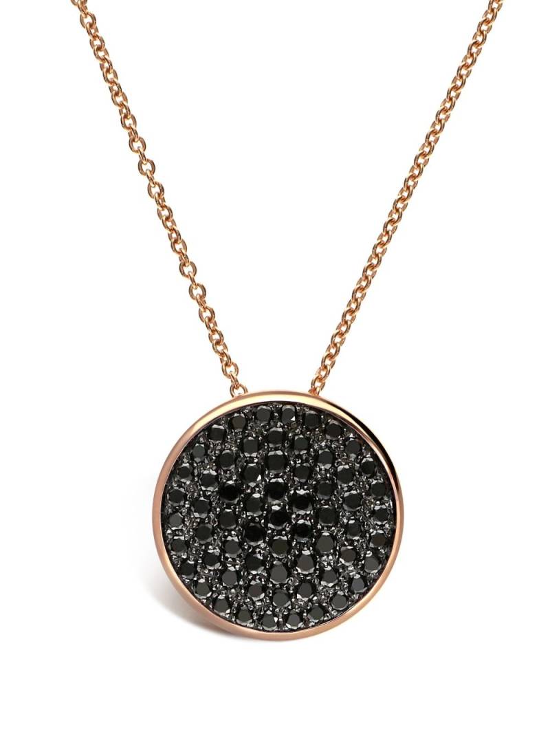 LEO PIZZO 18kt rose gold Coin diamond pendant necklace - Pink von LEO PIZZO