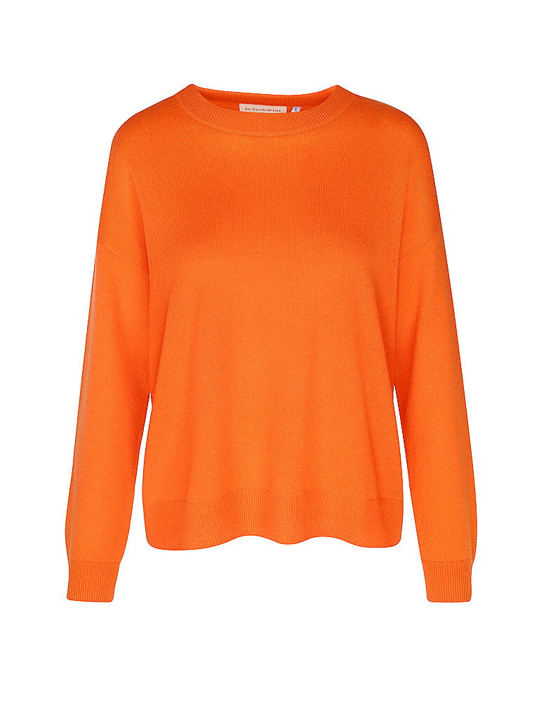 LES TRICOTS DE LEA Kaschmir Pullover orange | M von LES TRICOTS DE LEA