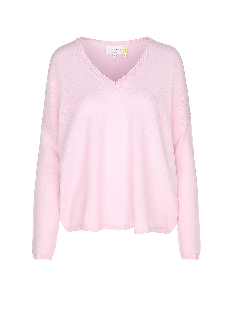 LES TRICOTS DE LEA Kaschmirpullover MONJAKOE rosa | S/M von LES TRICOTS DE LEA