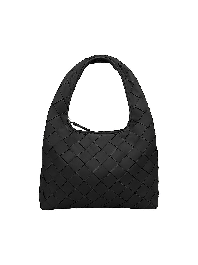 LES VISIONNAIRES Ledertasche - Hobo JADE WEAVE schwarz von LES VISIONNAIRES