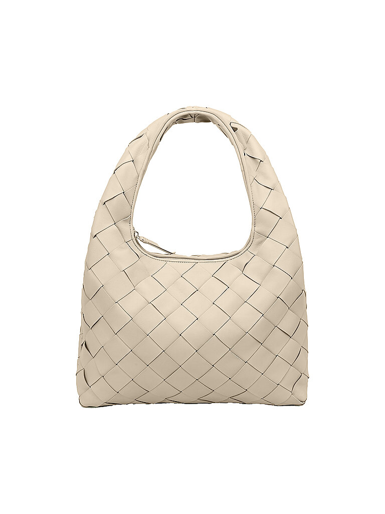 LES VISIONNAIRES Ledertasche - Hobo JADE WEAVE weiss von LES VISIONNAIRES