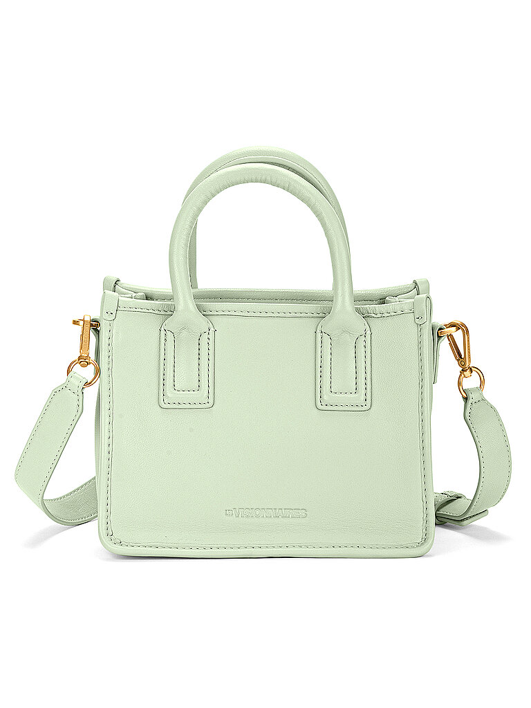 LES VISIONNAIRES Ledertasche - Tote Bag LENI SILKY Small mint von LES VISIONNAIRES