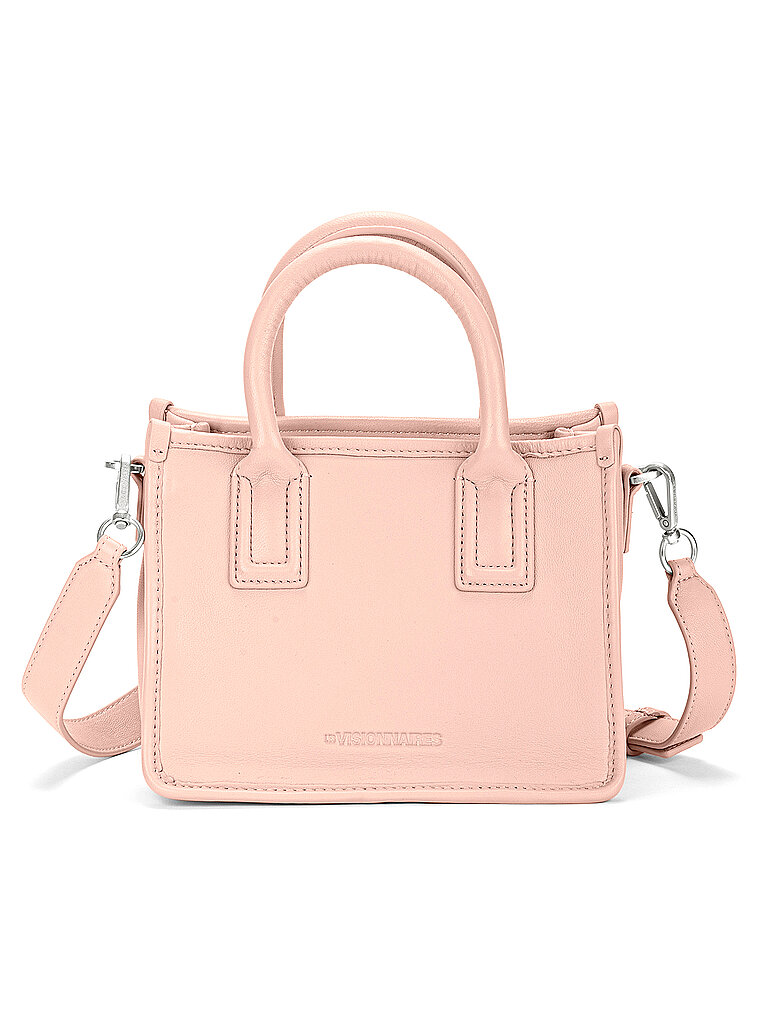 LES VISIONNAIRES Ledertasche - Tote Bag LENI SILKY Small rosa von LES VISIONNAIRES