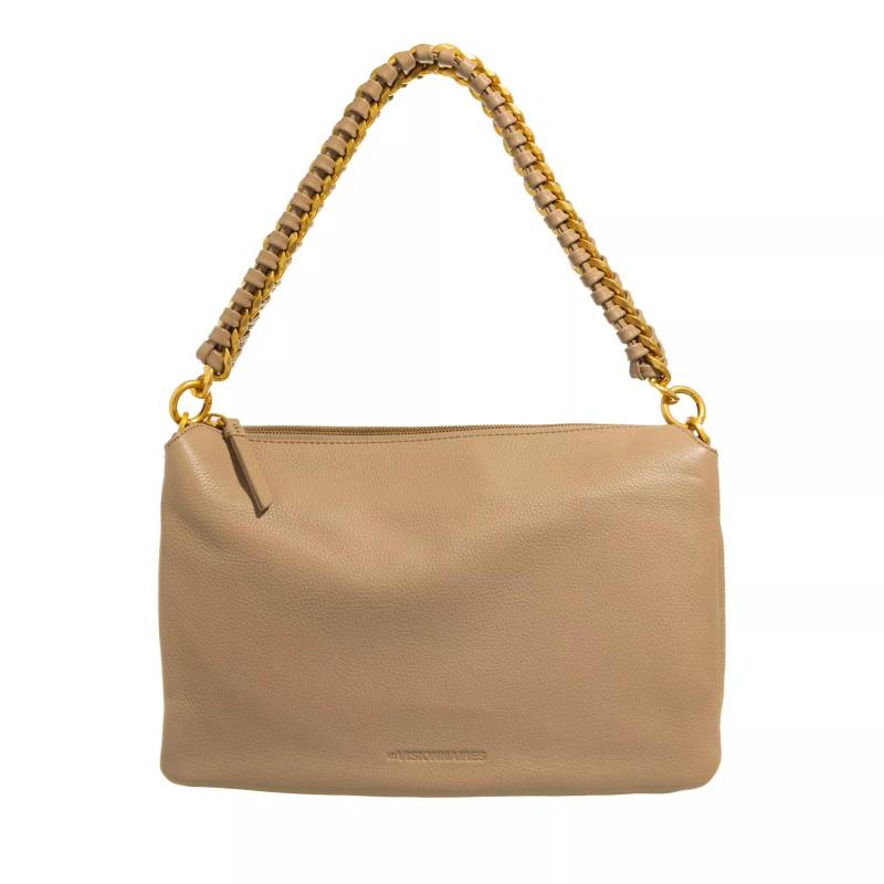 LESVISIONNAIRES Schultertasche - Vera Chain - Gr. unisize - in Beige - für Damen von LESVISIONNAIRES