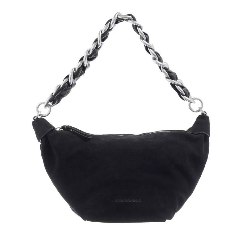 LESVISIONNAIRES Schultertasche - Anouk Chain - Gr. unisize - in Schwarz - für Damen von LESVISIONNAIRES