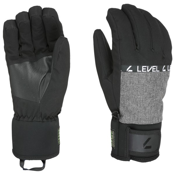 LEVEL - Hawk - Handschuhe Gr 10 schwarz/grau von LEVEL