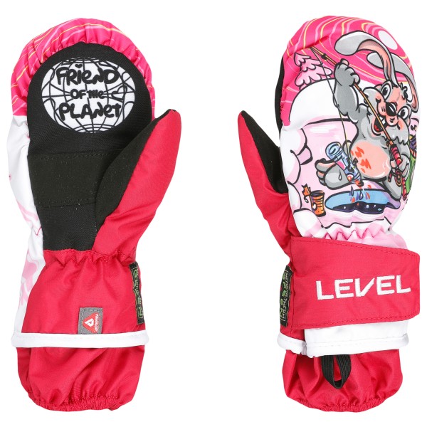 LEVEL - Kid's Animal Rec - Handschuhe Gr 0 - 1-2 years bunt von LEVEL