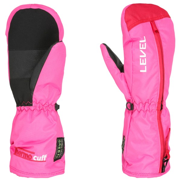 LEVEL - Kid's Beam Mitt - Handschuhe Gr I - 2-3 years;III - 5-6 years;IV - 7-8 years blau;grau;rosa von LEVEL