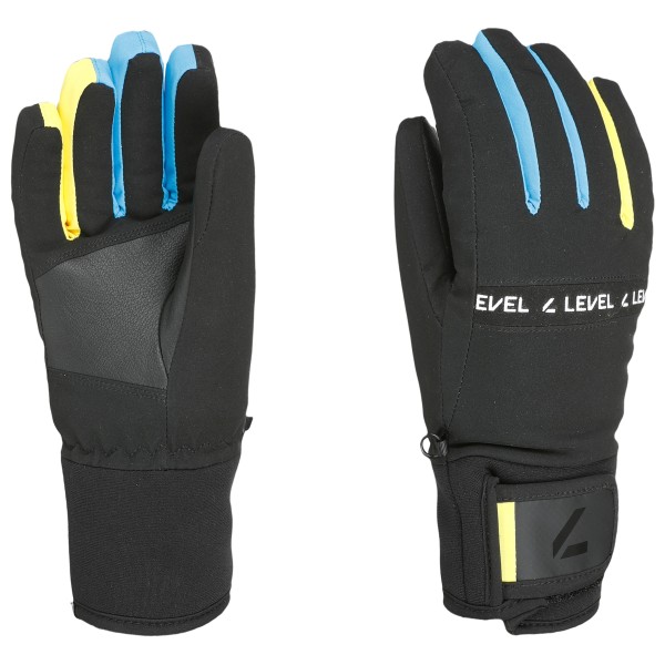 LEVEL - Kid's Comet - Handschuhe Gr 4;5;6 grau/schwarz;schwarz von LEVEL