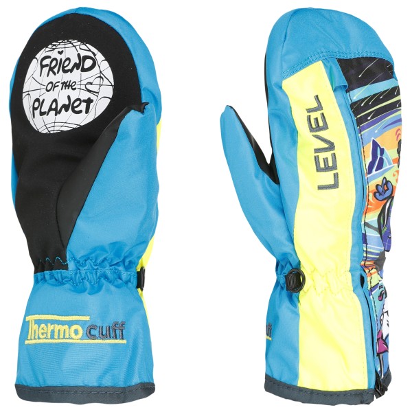 LEVEL - Kid's Dudy Mitt - Handschuhe Gr II - 4-5 years blau von LEVEL