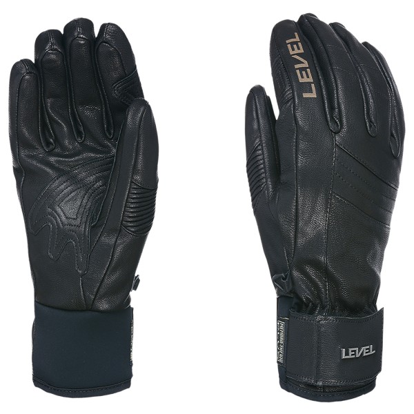 LEVEL - Rexford - Handschuhe Gr 7;7,5;8;8,5;9,5 schwarz von LEVEL