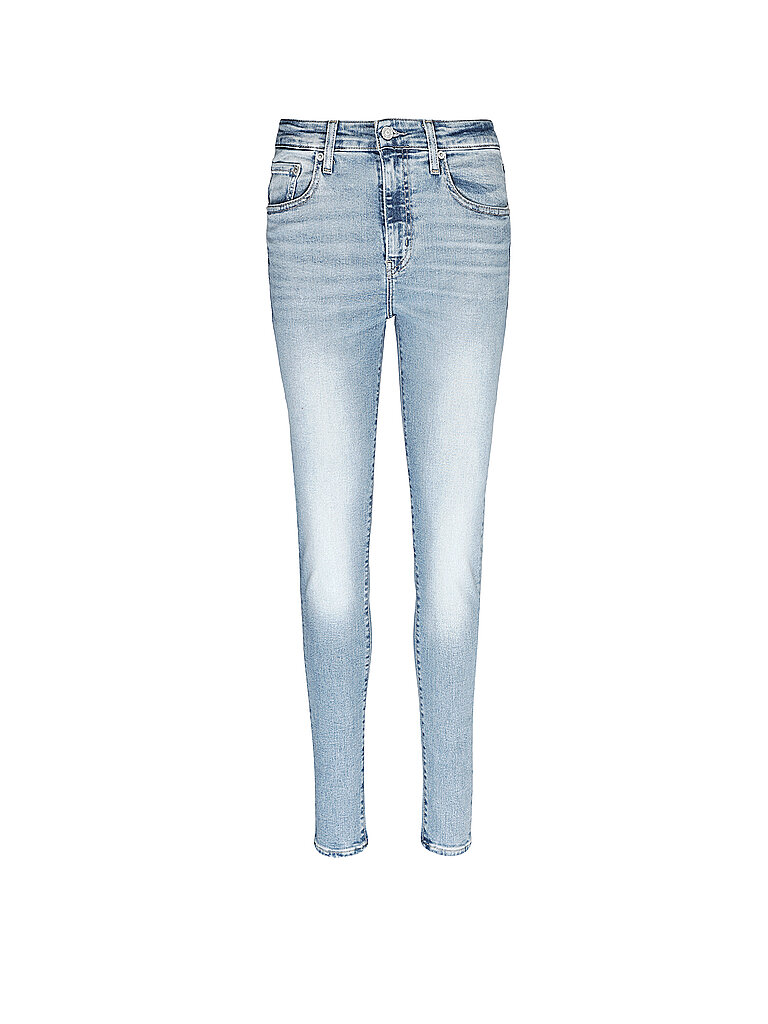 LEVI'S® Highwaist Jeans 721 HIGH RISE SKINNY hellblau | 24/L32 von LEVI'S®