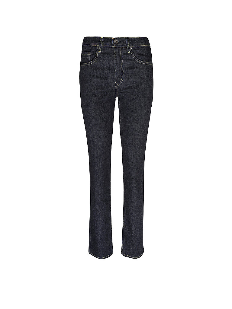 LEVI'S® Highwaist Jeans Straight Fit 724 dunkelblau | 24/L30 von LEVI'S®