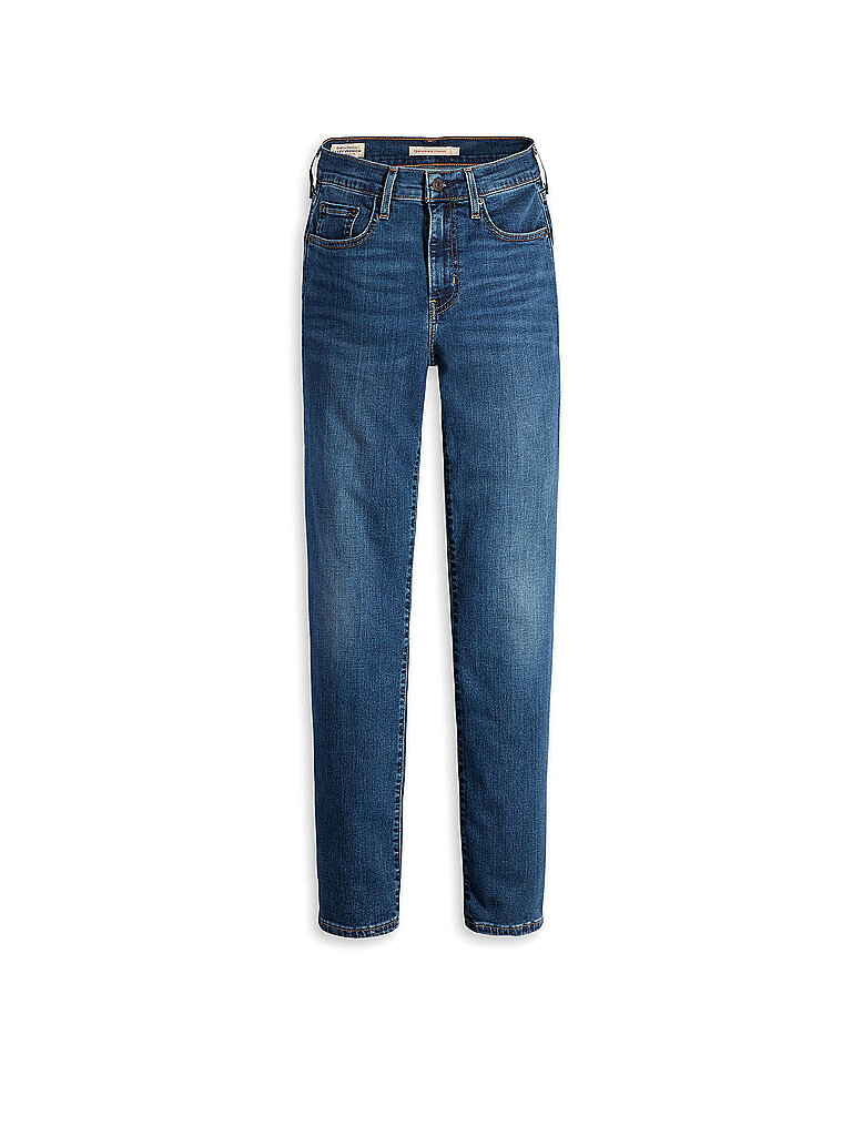 LEVI'S® Highwaist Jeans Straight Fit 724 dunkelblau | 25/L30 von LEVI'S®